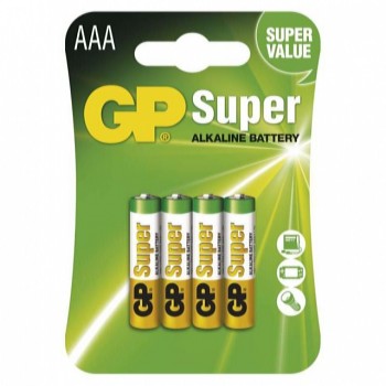 GP Super Alkaline AAA 4ks 1013114000