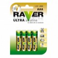 Batéria alkalická 1,5 V AAA 4 ks