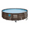 Bazén Power Steel Rattan Swim Vista 4,88 x 1,22 m - 56725