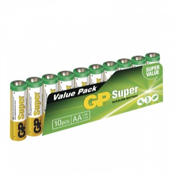 GP Super Alkaline AA 10ks 1013200102