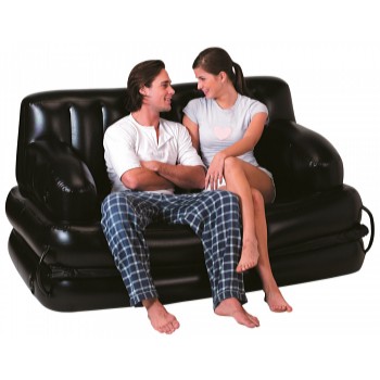 Air Couch Double Multi 5v1 s kompresorom