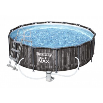 Bazén Steel Pro Max Wood 4,27 x 1,07 m - 5614Z