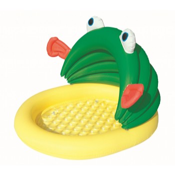 Detský bazén žaba so strieškou 107 x 104 x 71 cm 52162