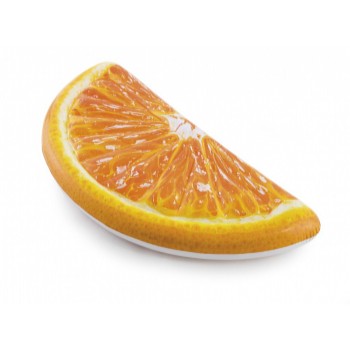 Nafukovacie ležadlo pomaranč 178 x 85 cm 58764