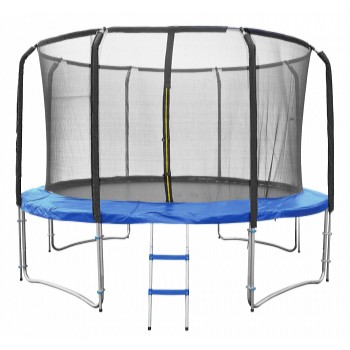 Trampolína DELUXE 366 cm + ochranná sieť + schodíky