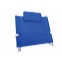 Polohovateľná opora chrbta 47 x 63 cm RF0161 modrá