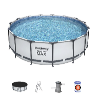 Bestway Bazén s konštrukciou 4,57 x 1,22 m vrátane príslušenstva
