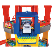 Kids World Garáž 3 poschodia Car Zone
