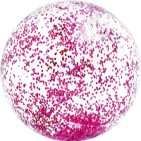 Intex Nafukovacia lopta Glitter Beach 71 cm rúžová