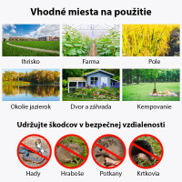 Garden King Batériový odpudzovač krtkov a hlodavcov SPIKE SD-SL194