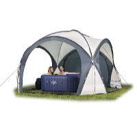 Bestway Zastrešenie vírivého bazénu SPA DOME 3,9 x 3,9 x 2,55 m