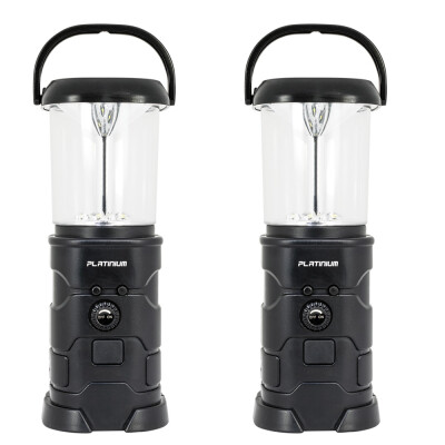 Platinium LED lampáš s rádiom Solar & Dynamo 2v1 MY-208S-R 2 ks