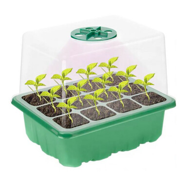 Garden King Miniparenisko s osvetlením 12 sadeníc 18,5 x 15 x 14 cm set 5 ks