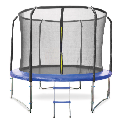 Fitness King Trampolína DELUXE 305 cm + ochranná sieť + schodíky