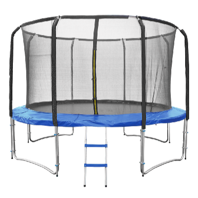 Fitness King Trampolína DELUXE 366 cm + ochranná sieť + schodíky