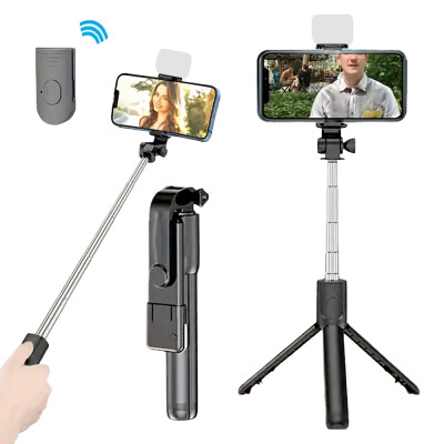 Platinium Tyč selfie telesk. se stativem a BT ovládáním R1S