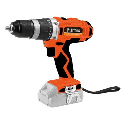 Profi Tools AKU príklepová vŕtačka / skrutkovač J0Z-KT04-18 (bez aku)