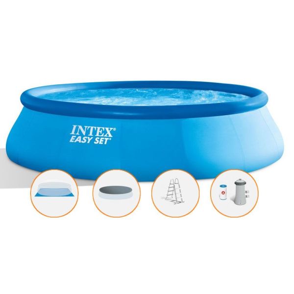 Intex Bazén EASY SET 4,57 x 1,22 m set vrátane príslušenstva