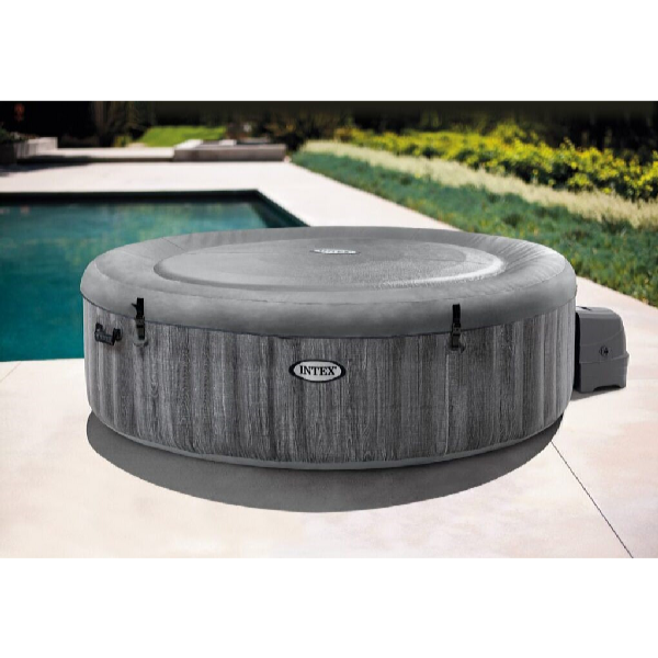 Intex Vírivý bazén PureSpa Bubble Greywood Deluxe XL