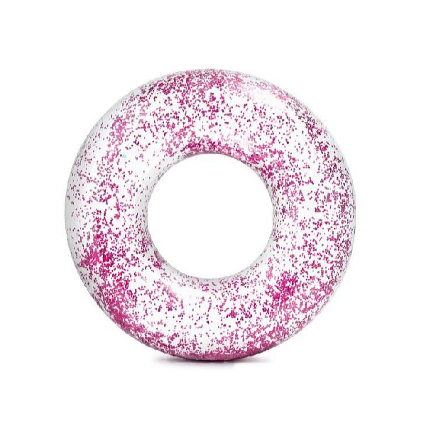 Intex Nafukovací kruh Sparkling Glitter 119 cm ružová