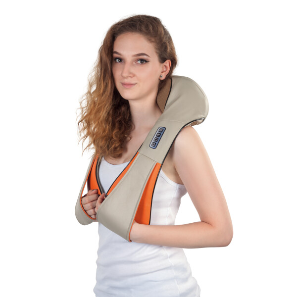 Wellife Masážny golier s vyhrievaním SHIATSU C37/HT-505