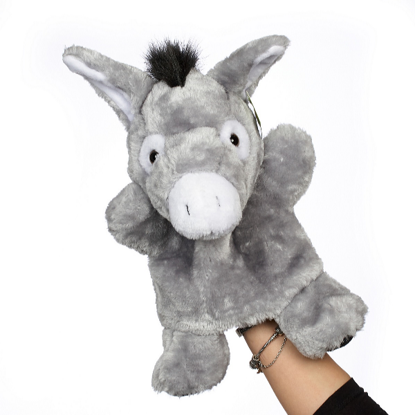 Kids World Plyšová bábika oslík 37 cm