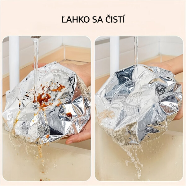 De Gusto Jednorázový obal na potraviny ELASTIC ALU 20 ks
