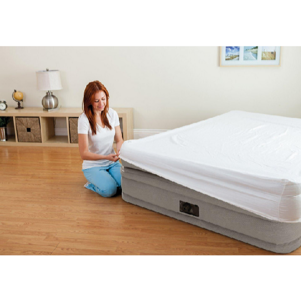 Intex Nafukovacia posteľ Air Bed Prime Comfort Queen so vstavaným kompresorom