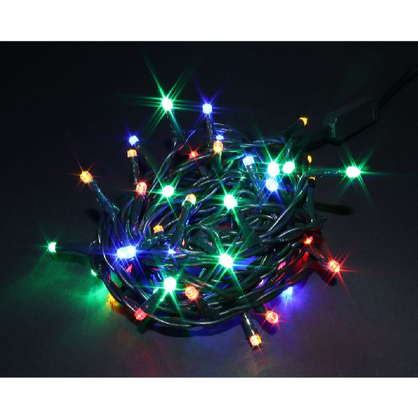 Platinium Solárna svetelná LED reťaz 100 diód, 10 m, multicolor