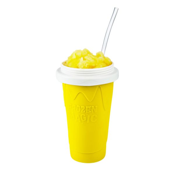 De Gusto Výrobník ľadovej drte žltý